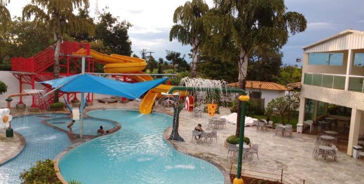 Flat Di Roma Resort Internacional Caldas Novas Exteriör bild