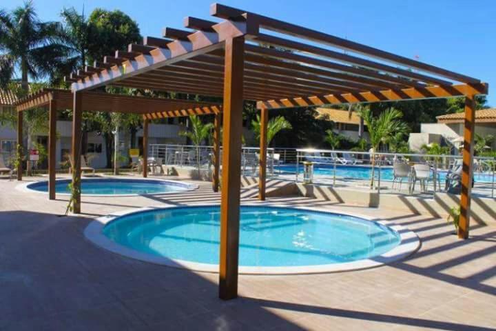 Flat Di Roma Resort Internacional Caldas Novas Exteriör bild