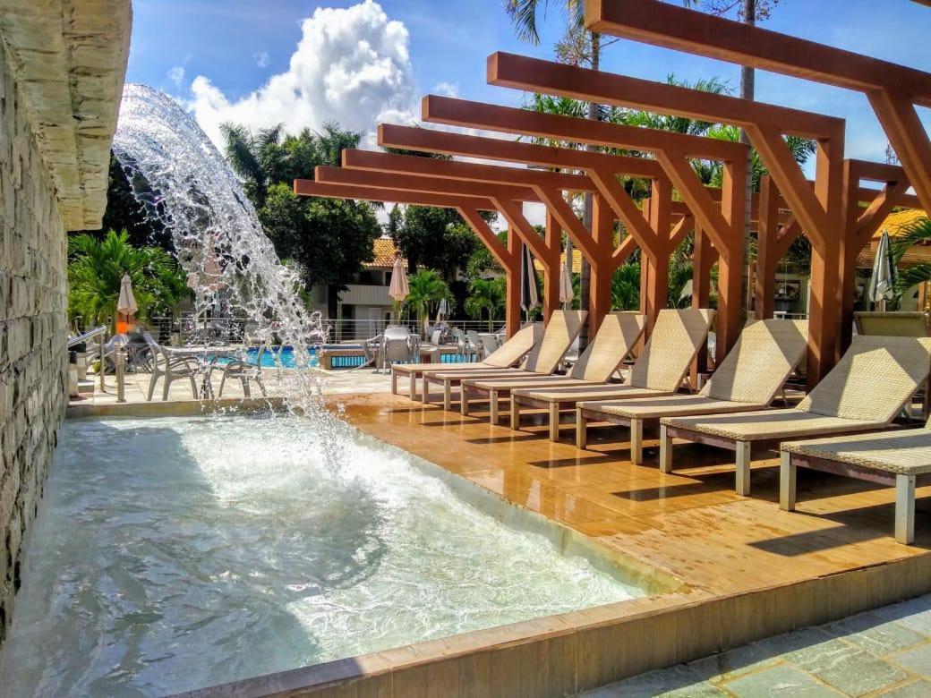 Flat Di Roma Resort Internacional Caldas Novas Exteriör bild